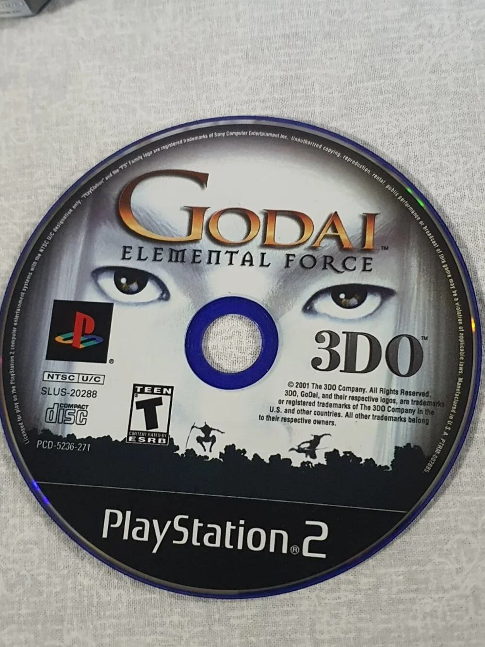 Godai Elemental Force - Sony Playstation 2 PS2 - CIB Complete - Tested Good Disc